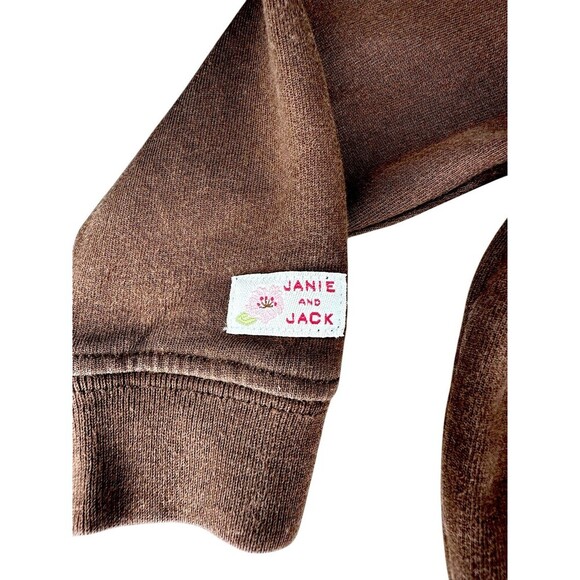 JANIE AND JACK CHERRY BLOSSOMS HOODIE, ONSIE, PANT SET SIZE 6-12 months - Picture 8 of 11